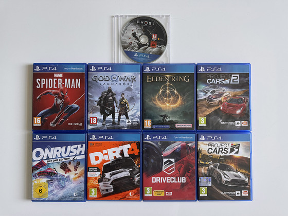 PS4 games PlayStation 4 mängud игры