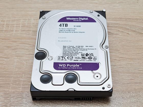 3.5" Western Digital WD Purple 4 TB, SATA III,