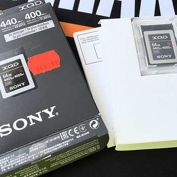 Sony XQD memory 64gb