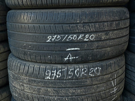 R20 rehvid 275 50 20 pirelli 4-5mm 4tk
