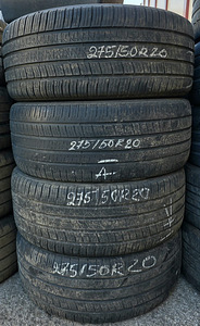 R20 rehvid 275 50 20 pirelli 4-5mm 4tk (1 foto / 1)