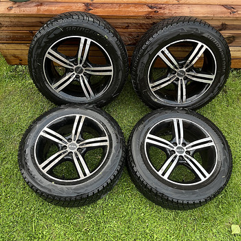 Литые диски MAK 5x100 с хорошими нешипованными шинами Bridgestone