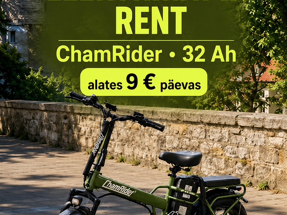 ChamRider 48V 32Ah elektriratta rent