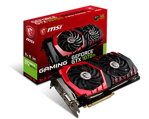 GeForce GTX 1070 Ti GAMING 8G (1 фото из 4)