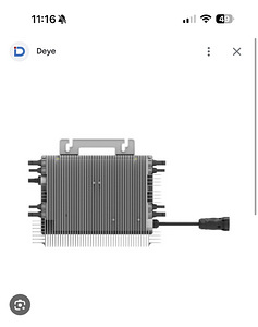 Mikroinverter deye (1 foto / 1)