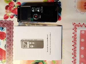 Diktofon digitaalne professionaalne+ Mp 3 24tun. Taasesitlu (9 foto / 9)