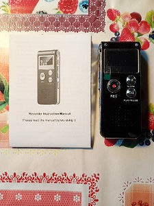 Diktofon digitaalne professionaalne+ Mp 3 24tun. Taasesitlus (1 foto / 6)