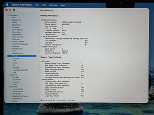 Apple Macbook Air 13 M2 8/512GB ENG/RUS, как новый! Батарея (7 фото из 8)
