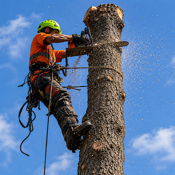 Ohtlike puude langetamine, arborist ja kändude freesimine