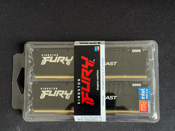 Kingston Fury Beast DDR5 6000 mhz 16x2 CL30