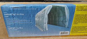 Garaaž. 4m.x3.5m.x10m. PVC 450g/m2 UV. Protect. (2 foto / 3)