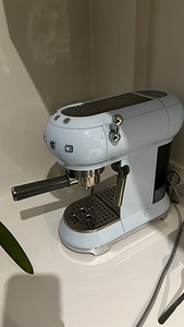Stiilne Smeg retro-stiilis espressomasin (helesinine) (2 foto / 3)