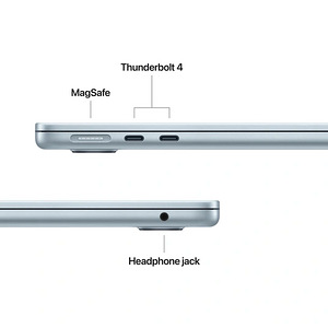 Apple Macbook Air 13 M5 16/512GB SkyBlue uus! (5 foto / 6)