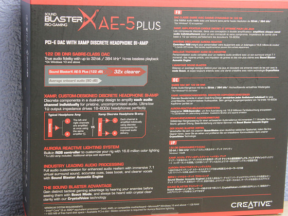 SoundBlaster AE-5 Plus