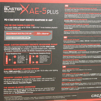 SoundBlaster AE-5 Plus