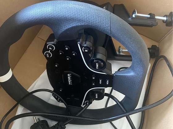 Moza R3 + srp lite clutch
