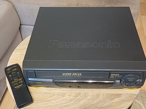 Panasonic NV-SR50 VHS videomakk + originaalpult