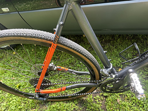 White GX Lite 28” M / L - raam ! (8 foto / 9)