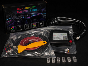 RGB Ambient Light 14 tsooni – salongi premium-valgustus (3 foto / 4)