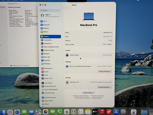 Apple Macbook Pro 16 M2 Pro 16/512GB uueväärne! Aku 95% (8 foto / 10)