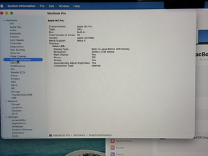 Apple Macbook Pro 16 M2 Pro 16/512GB uueväärne! Aku 95% (10 foto / 10)