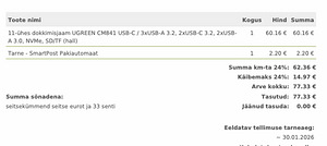 Mac Mini M4 16GB RAM/256SSD+ Ugreen dockimisjaam 2TB SSD-ga (4 foto / 5)