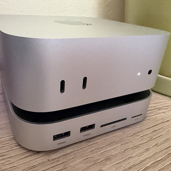 Mac Mini M4 16GB RAM/256SSD+ Ugreen dockimisjaam 2TB SSD-ga