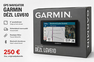 Garmin DEZL LGV610 GPS-навигация для грузовика (1 фото из 3)