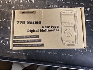 Digitaalne multimeeter ACV/DCV/ACA/DCA/R/C/f/t NCV TRMS (3 foto / 3)