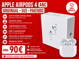 AirPods 4 ANC (mürasummutus) UUS (1 foto / 3)