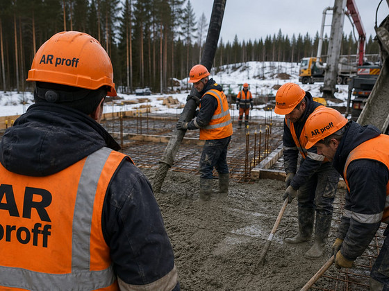 Töö Soomes: vajame betoonitöölisi!