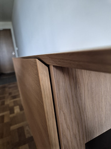 Eksklusiivne tammespooniga kummut (Blum, Push-to-open) (6 foto / 10)