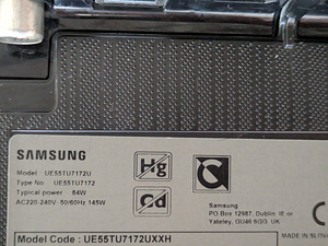 Smart TV 4K Samsung 55" (UE55TU7172) – väga heas seisukorras (6 foto / 6)