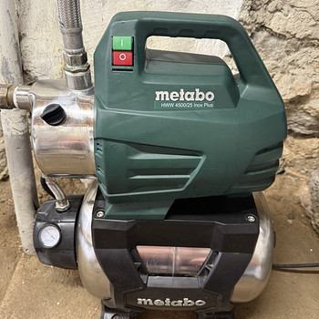 Hüdrofooriga veeautomaat Metabo HWW 4500/25 INOX