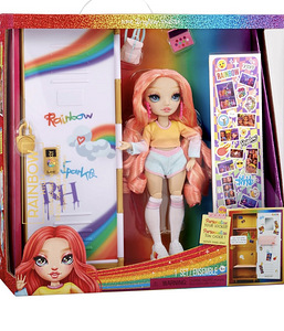 Игровой набор Rainbow High Design Locker c куклой Pinkly Pai (1 фото из 6)