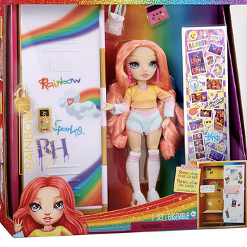 Игровой набор Rainbow High Design Locker c куклой Pinkly Pai