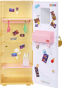 Игровой набор Rainbow High Design Locker c куклой Pinkly Pai (3 фото из 6)