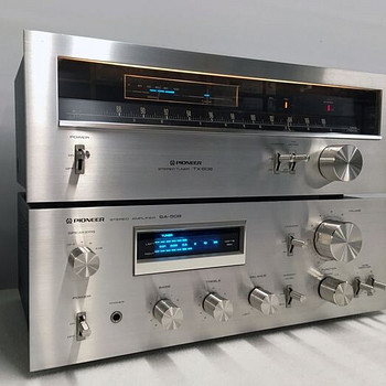 Усилитель Pioneer sa508 и радио sa608