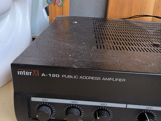 Inter-M A-120 Public Address Amplifier