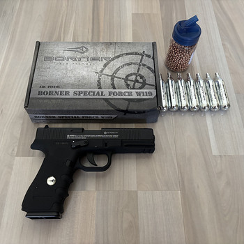 Õhupüstol CO2 Pistol Borner W119