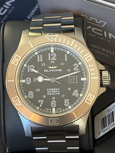 Glycine Combat SUB 48 мм Automatic/Почти как новые/B&P/Real Combat (2 фото из 10)