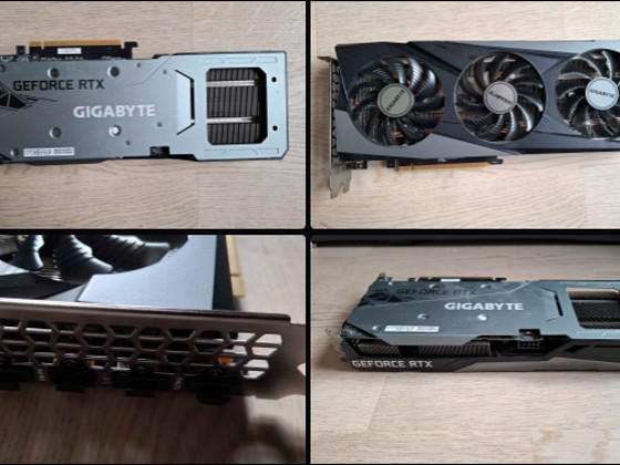 GIgabyte RTX 3060 OC 12GB (3 fanniga)