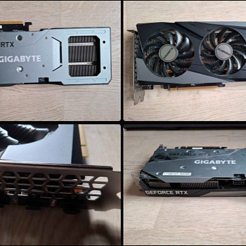 GIgabyte RTX 3060 OC 12GB (3 fanniga)