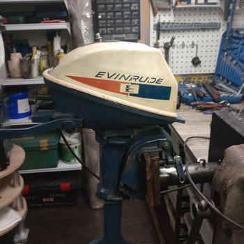 Мотор для лодки 1969 Evinrude Lightwin 4hp