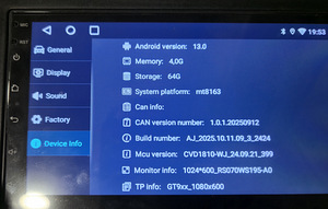 2din 7" Android-магнитола (3 фото из 5)
