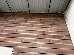 Rõdude renoveerimine ja terrassilauaga katmine. (4 foto / 6)