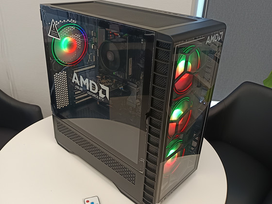 GAMER PC RYZEN 5 5500/16GB DDR4 RAM/500GB NVME/RTX 3050 6GB
