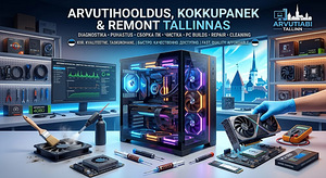 Arvutite hooldus, parandus ja kokkupanek Tallinnas! (1 foto / 1)