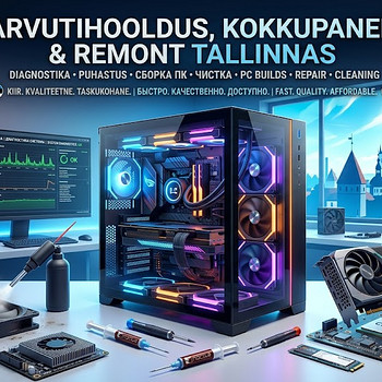 Arvutite hooldus, parandus ja kokkupanek Tallinnas!