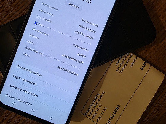 Samsung Galaxy A55 8/256GB Navy , garantii